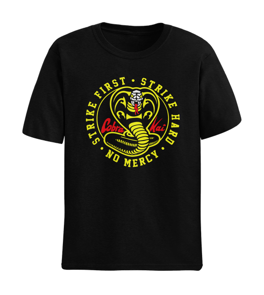 Polos manga corta cuello redondo clásicos Cobra Kai